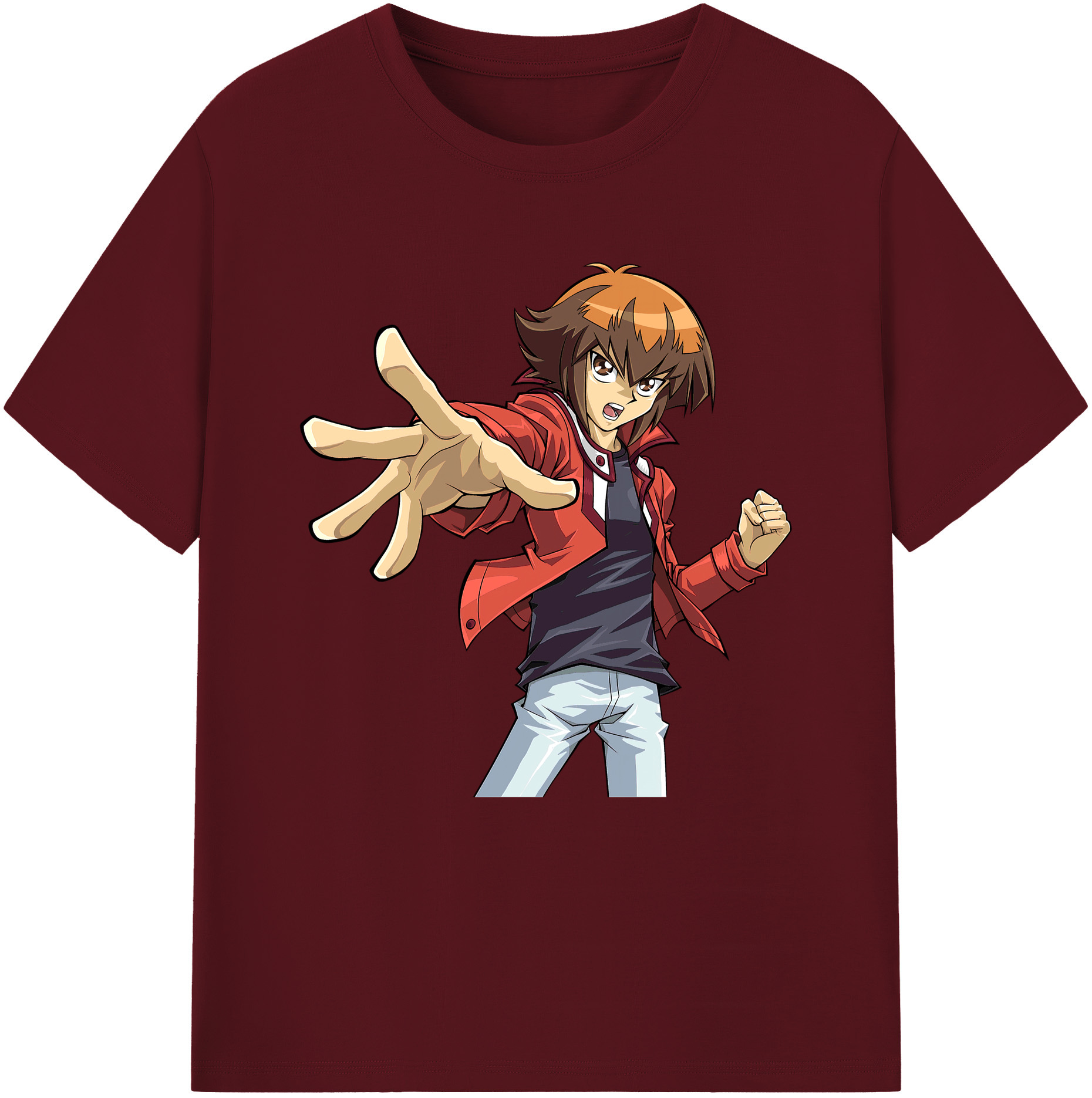 （画像用） 遊☆戯☆王 Yu-Gi-Oh! 綿100％半袖Tシャツ（フロントプリント）